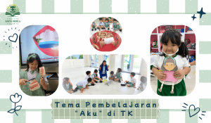 Tema pembelajaran “Aku” di TK
