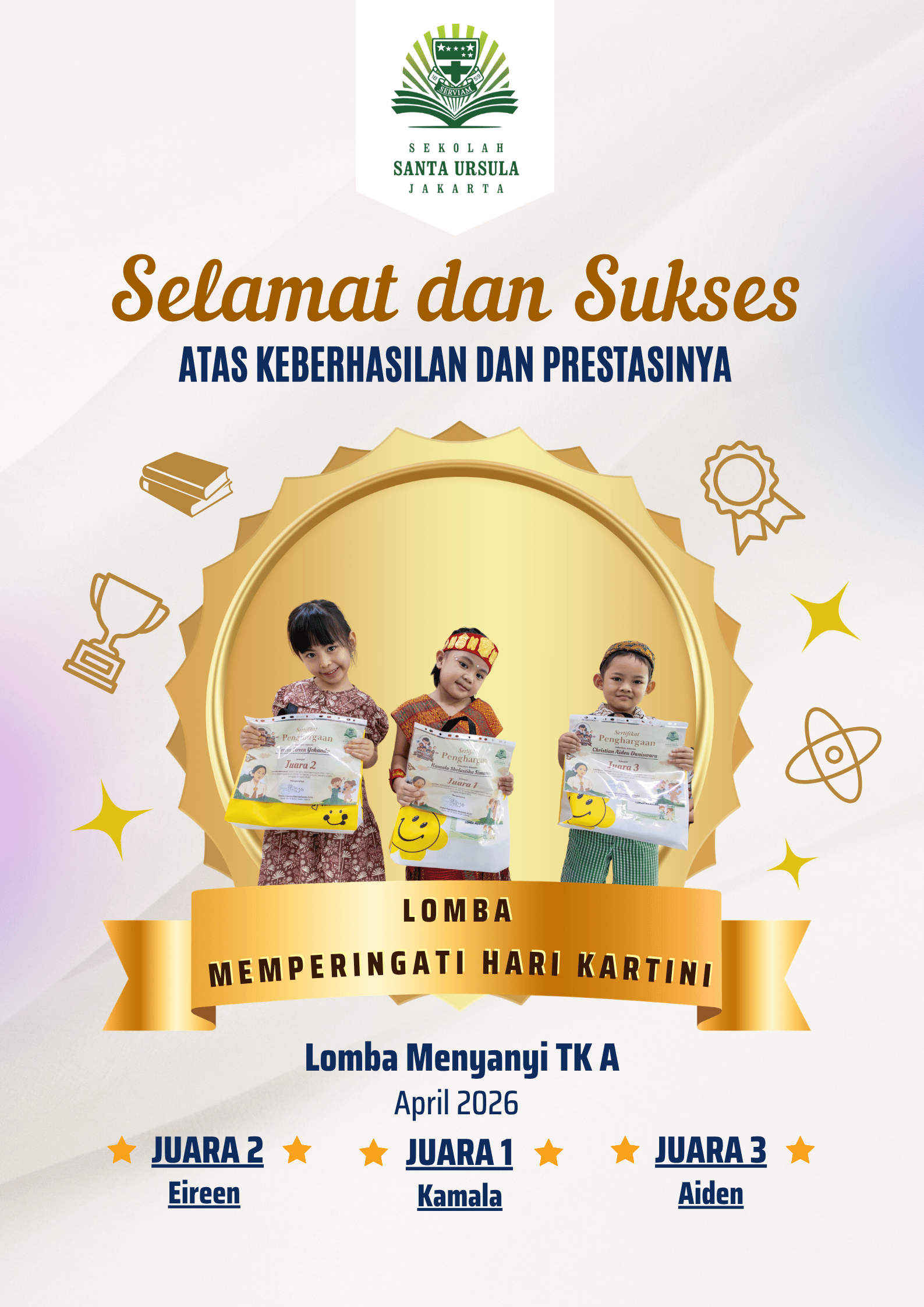 Lomba Menyanyi TK A