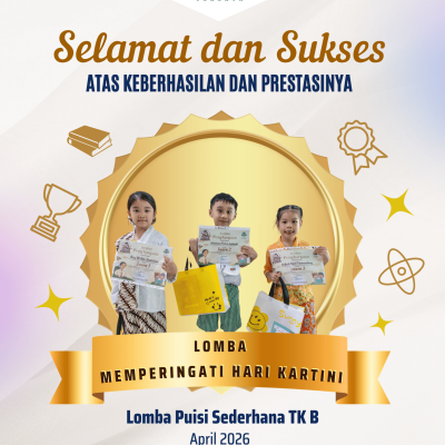 Lomba Puisi Sederhana TK B